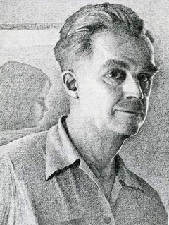 Marvin Cone Sketched Portrait