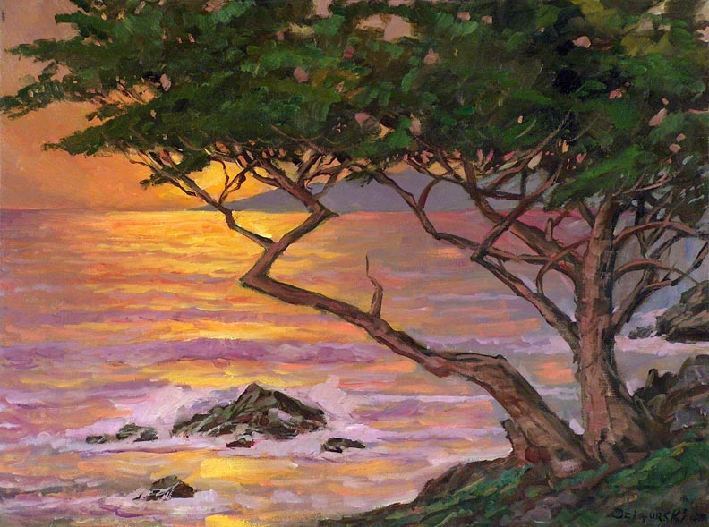 Alex Dzigurski II Cypress Sunset