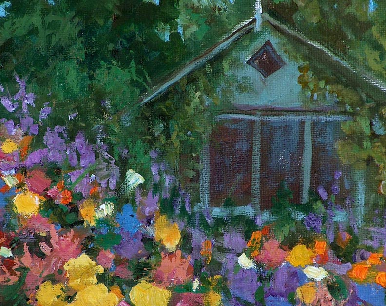 Alex Dzigurski Ii Petaluma Cottage Garden