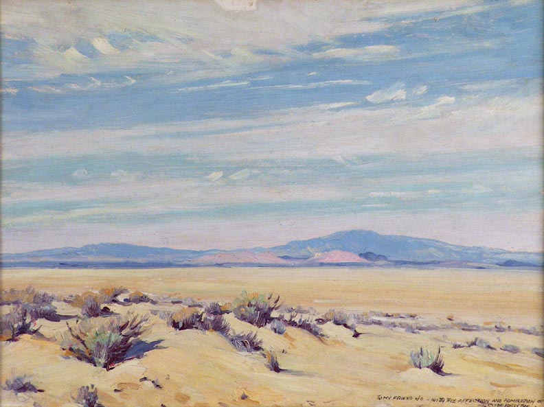 Clyde Forsythe Warmth of the Desert