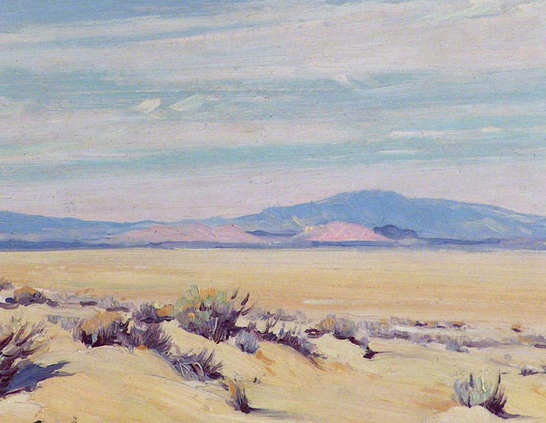 Clyde Forsythe Warmth of the Desert Closeup