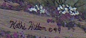 Kathi Hilton Sands in Spring Dress Signature