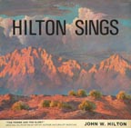 Cover Art of John W Hiltons Album Hilton Sings