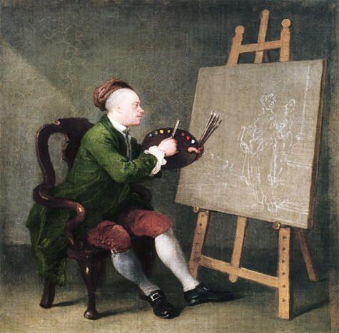 William Hogarth Self Portrait