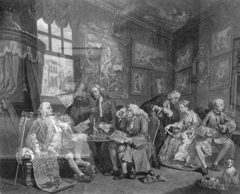 William Hogarth The Marriage Settlement