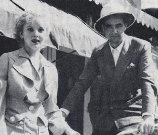 Howard Hughes and Ida Lapino in Palm Springs