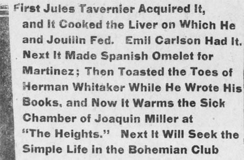 Jules Tavernier's Studio Stove Intro Paragraph