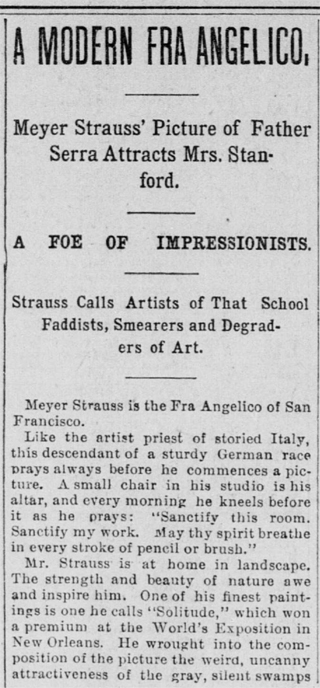 Meyer Strauss Article Jan 25 1896