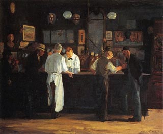 John Everett Sloans McSorley's Bar