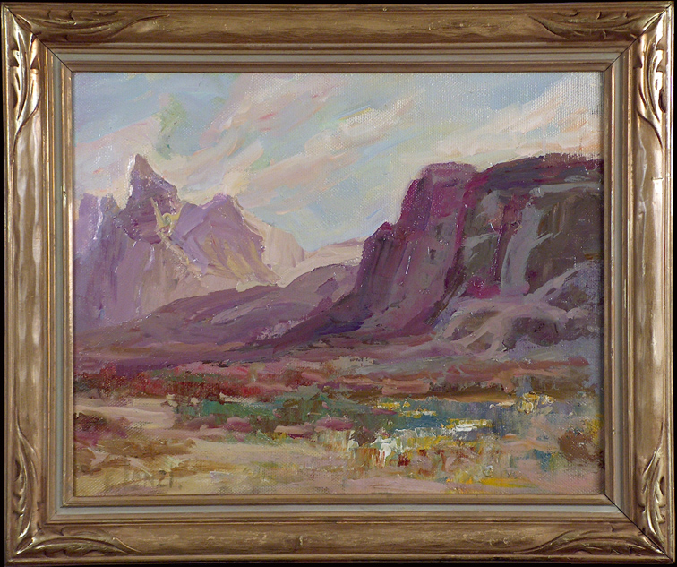 Emilio Lanzi Desert Hues with Frame