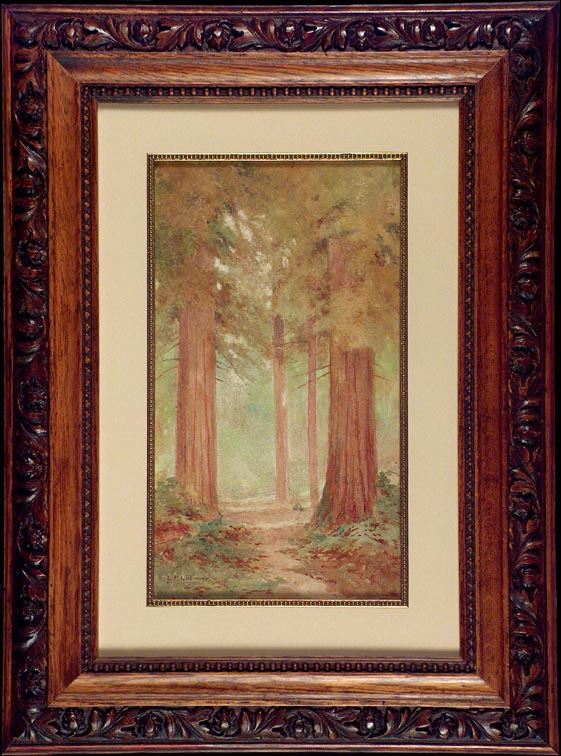 L P Latimer Redwoods with Frame