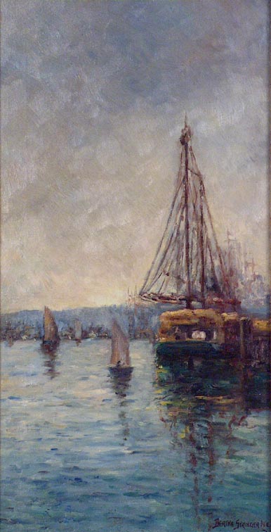 Bertha Stringer Lee Hay Barge San Francisco Bay
