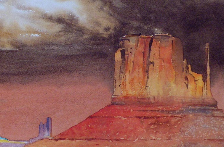 Matthew R Leiser Monument Valley Closeup