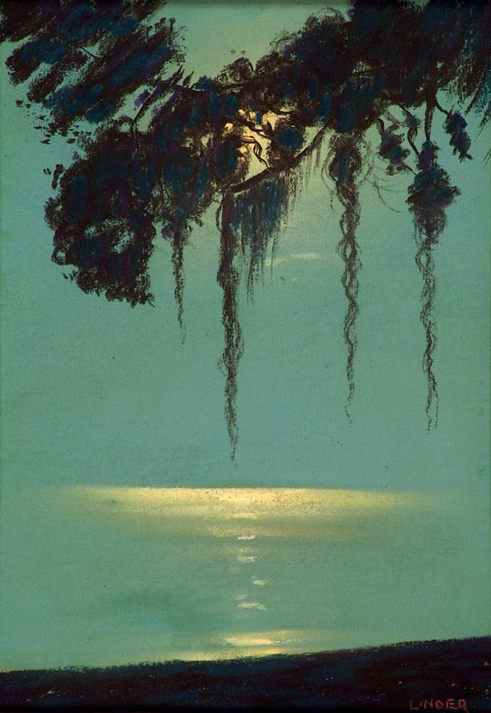 Harry Linder Moonlit Silhouette