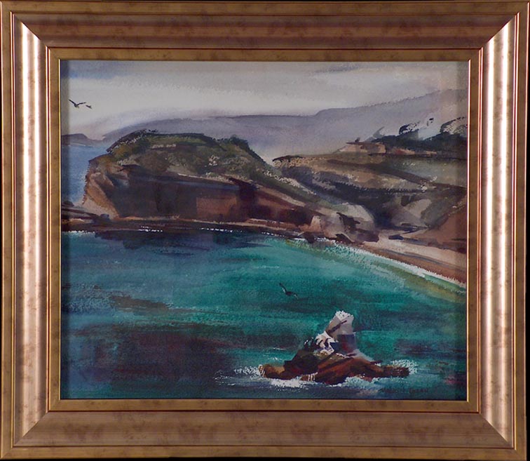 Maurice Logan Seagull Cove with Frame