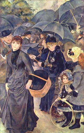 Pierre Auguste Renoir The Umbrellas