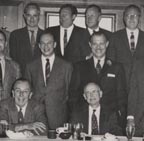 Joshua Meador at Ben Sharpsteen's Retirement Dinner 1959 pictured here with Walt Disney