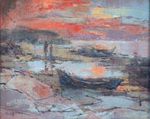 Joshua Meador Flaming Sunsent