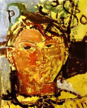 Picasso by Modigliani Portait
