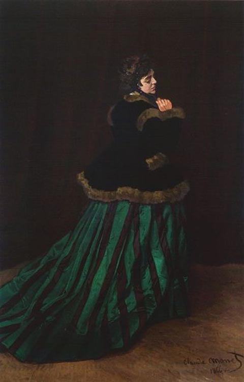 Claude Monet Camille 1868