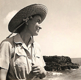Photo of Georgia O'Keeffe on Maui, 1939