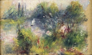Renoir Napkin Painting