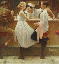 Norman Rockwell The Prom