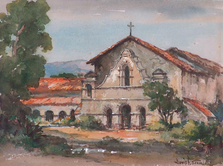 Davis Francis Schwartz Mission San Antonio de Padua