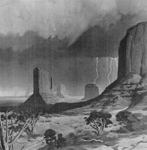 Swinnerton Painting Desert Magazine 1940