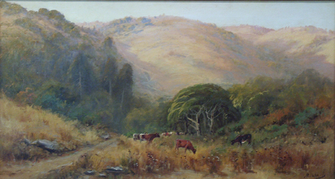 Manuel Valencia Cows on Mount Tam