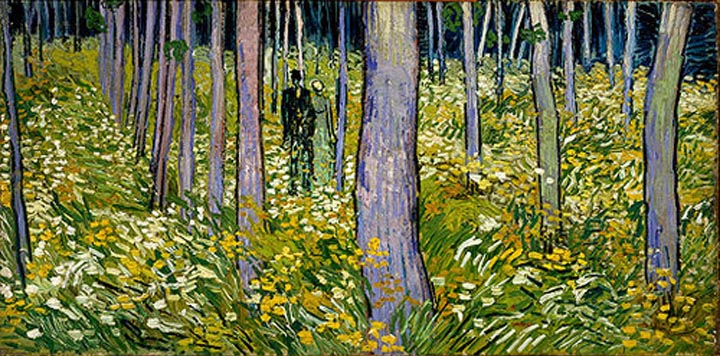 Van Gogh Undergrowth with two Figures