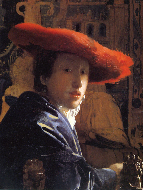 Johaness Vermeer Girl with a Red Hat