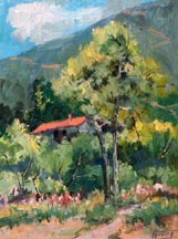 Florence Upson Young Cabin in the Foothills Midsized Thumbnail