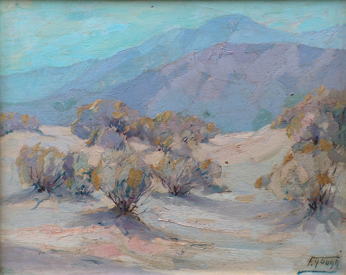Florence Upson Young California Desert Scene