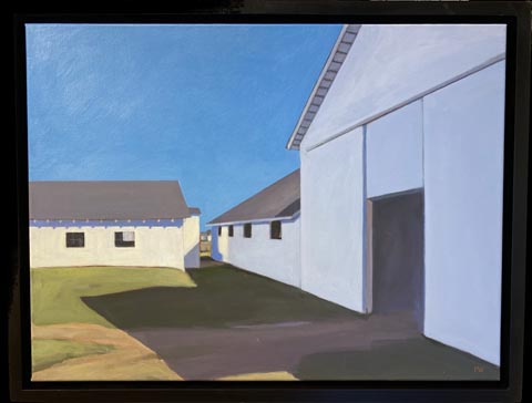 AaTS2022 ... Wachs, Patricia, Pierce Point Ranch Barn, Acrylic on canvas, Studio 98