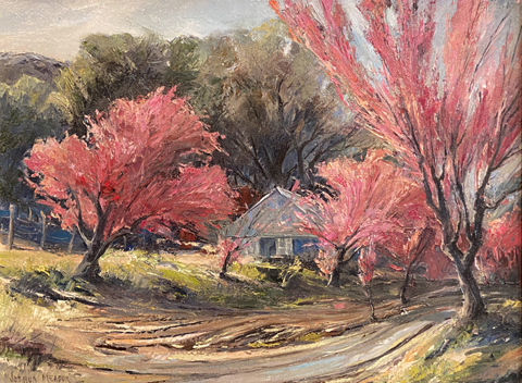 Joshua Meador 1911-1965, Full Bloom, 20 x 27