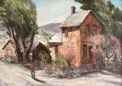 Joshua Meador 1911-1965, Haven, 24 x 34