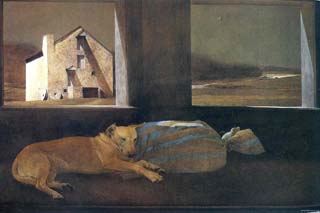Andrew Wyeth, Night Sleeper, 1979