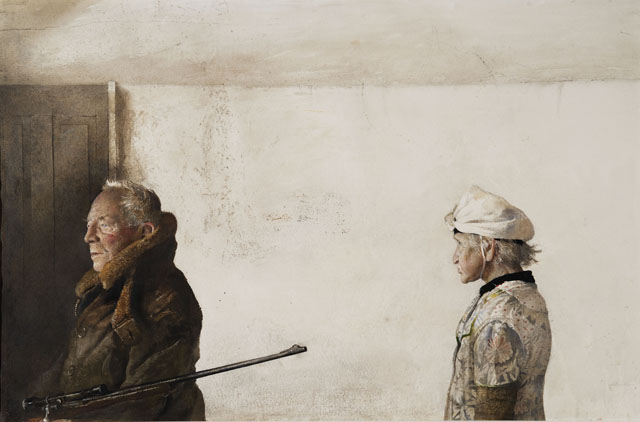 Andrew Wyeth Karl and Anna Kuerner