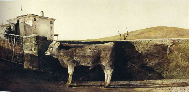 Andrew Wyeth Young Bull