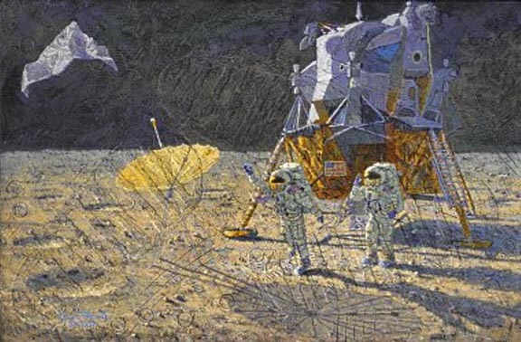 Alan Bean Lunar Modual Apollo 12