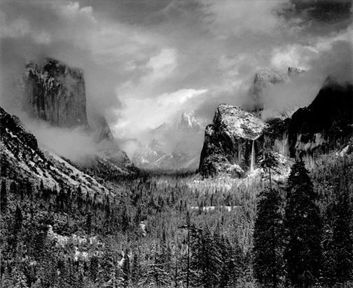 Ansel Adams Yosemite Valley