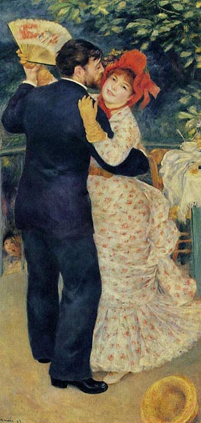 Pierre Auguste Renoir Dancing in the Country 1883