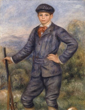 Auguste Renoir Jean as a Hunter