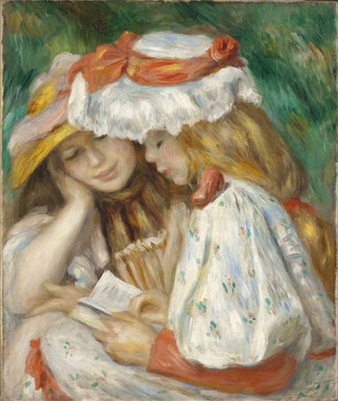 Auguste Renoir Two Girls Reading