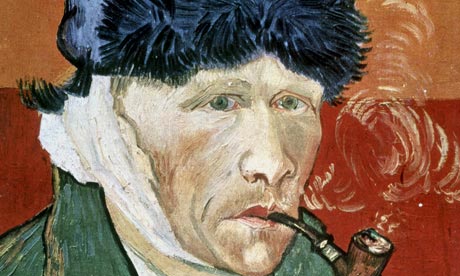 Vincent Van Gogh Bandaged Ear Self Portrait