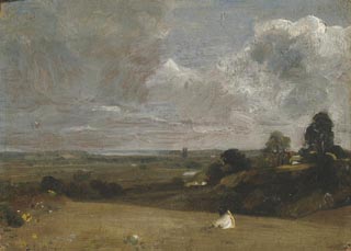 John Constable Dedham from Langham, 1813