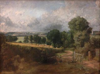 John Constable Fen Lane, East Bergholt, 1817