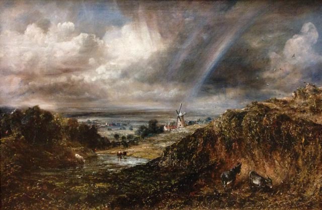 John Constable Heath with a Rainbow, 1836