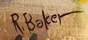 Ralph Baker Webber Lake Signature